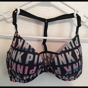 🌸 Pink Victoria’s Secret Racerback Bra